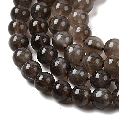 Природный дымчатый кварц нитей бисера&nbsp;G-B167-A09-4mm