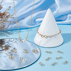 20 шт. латунные звенья/соединители&nbsp;KK-PH0012-93