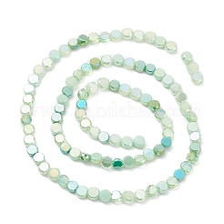 Градиент цвета гальваника стеклянные бусины нити&nbsp;GLAA-E042-03D