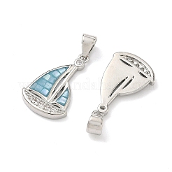 Латунь эмаль подвески&nbsp;KK-H534-05P