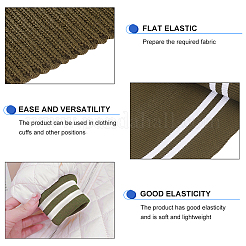 Ребристая ткань из полиэстера для манжет FIND-WH0159-23