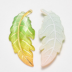 Прозрачные акриловые большие подвески&nbsp;X-TACR-R140-03B