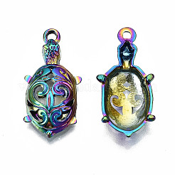 Подвески из сплава цвета радуги PALLOY-S180-054-RS