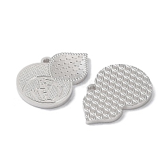 Подвески из серебра 925 пробы с родиевым покрытием STER-C003-11P