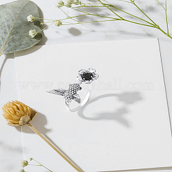 1 шт. латунные открытые манжеты для женщин&nbsp;RJEW-LP0005-06