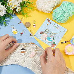 Подвеска с эмалью на тему напитка HJEW-AB00470