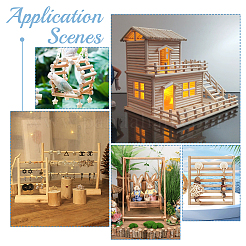 100 шт. палочки для поделок из бука&nbsp;DIY-NB0014-58