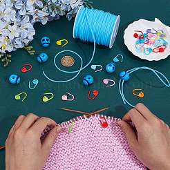 30 шт. экологически чистый АБС-пластиковый держатель для маркеров для вязания крючком&nbsp;IFIN-SC0001-96F