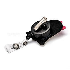 Хэллоуин призрак и тыква блеск порошок войлок и абс пластик значок катушка AJEW-I053-17