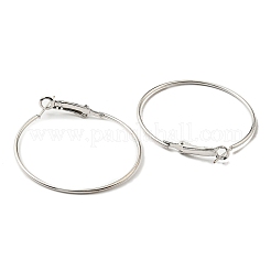 Железные серьги-кольца Huggie&nbsp;IFIN-E025-01D-P