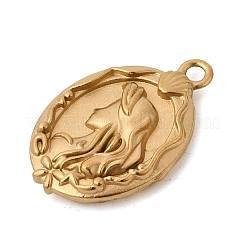 Подвески из нержавеющей стали 304 с эмалью&nbsp;STAS-B128-27G