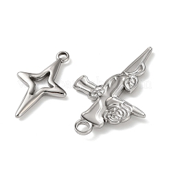 10 шт. подвески из нержавеющей стали 304 STAS-P426-08P