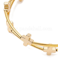 2шт. латунные трубчатые браслеты для женщин BJEW-JB11902