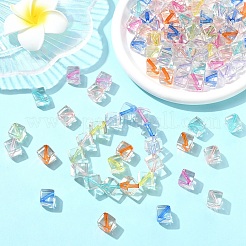 200 шт. Прозрачные акриловые бусины&nbsp;TACR-YW0003-45