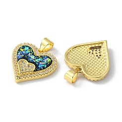 Латунные микро проложить кубического циркония подвески&nbsp;KK-A197-26G