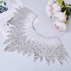 Отделка воротника из полиэстера с компьютерной вышивкой&nbsp;DIY-WH20002-206C