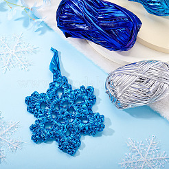 3 шт. 3-х цветная блестящая полиэстеровая лента OCOR-MB0001-01G