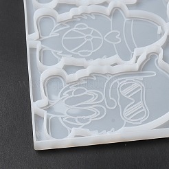 Силиконовые Молды для подвески в виде гнома с морской тематикой&nbsp;DIY-L071-06