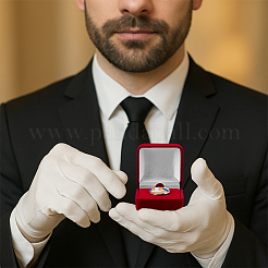 Пластиковая обложка с бархатными упаковочными коробками для брошей&nbsp;VBOX-WH0012-08B