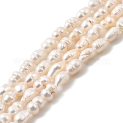 Нити из натурального культивированного пресноводного жемчуга PEAR-I007-01M-01A