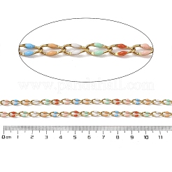 Ионное покрытие (ip) 304 нержавеющая сталь эмалированная звеньевая цепь CHS-H027-01G-08
