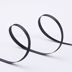 Матовая двойная атласная лента SRIB-A013-6mm-030