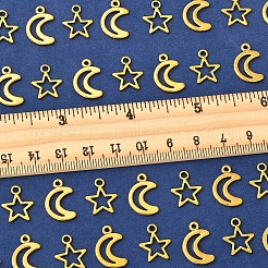 50 шт. 2 стиля подвески из сплава в тибетском стиле&nbsp;TIBEP-FS0001-29AG