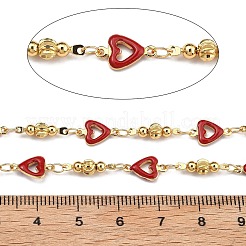 Латунные сердечные цепи KK-D368-03G-H