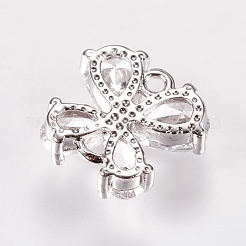 Латунные микро проложить кубических соединения циркония&nbsp;ZIRC-E139-04P-NR