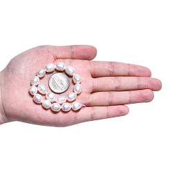 Нити из натурального культивированного пресноводного жемчуга PEAR-N012-08J