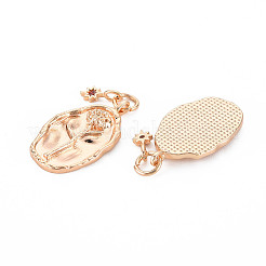 Подвески из латуни и гиацинта со стразами на день матери&nbsp;LS-X-KK-S364-213