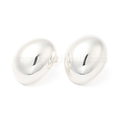 Серьги-гвоздики из латуни с реечным покрытием EJEW-F324-03S