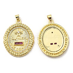 Латунь с подвесками из фианита KK-K341-34G