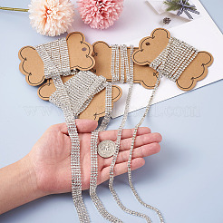 6 ярд 4 стильные латунные стразы со стразами CHC-CD0001-06