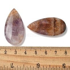 Подвески из натурального аметиста и кружевного агата G-Z071-01