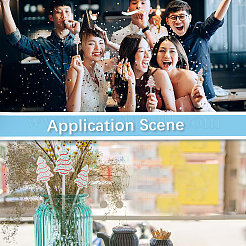 14 шт. деревянные украшения для торта&nbsp;DIY-CN0005-56B