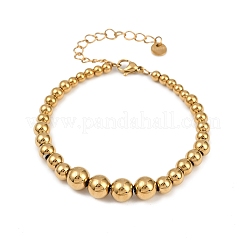 Браслеты из нержавеющей стали 304 для женщин&nbsp;LS-BJEW-Z136-02G