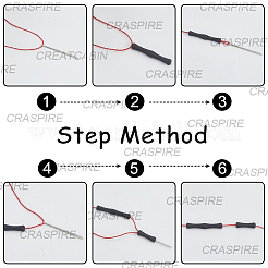 6 упаковка силиконовых накладок на пальцы для тетивы лука&nbsp;AJEW-CP0010-21