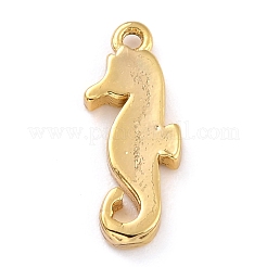 Подвески из золотой латуни с эмалью&nbsp;KK-P197-19C-G