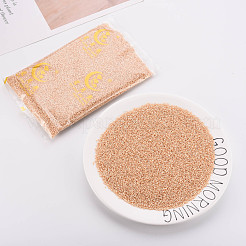 Цилиндрические стеклянные шарики флуоресцентного цвета SEED-S047-P-002