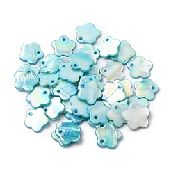 Подвески в виде цветов из натуральных пресноводных ракушек SHEL-K006-03