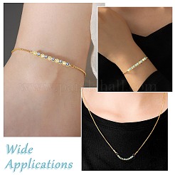 2 шт. 2-цветная латунная подвеска с эмалью из кубического циркония с паве&nbsp;KK-CJ0014-18