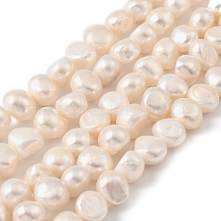 Нити из натурального культивированного пресноводного жемчуга&nbsp;PEAR-P064-19K-04B