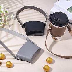 Термостойкая многоразовая чашка из искусственной кожи AJEW-GF0003-90C