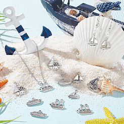 56шт 4 стиля подвески из сплава в тибетском стиле PALLOY-SC0004-35