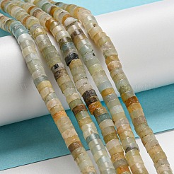 Натуральный цветок амазонитовые бусины пряди G-C084-D02-01