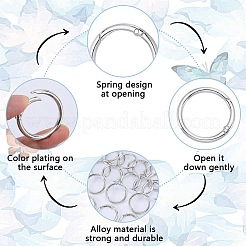 Пружинные кольца из цинкового сплава FIND-SP0001-08D