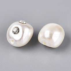 Абс пластиковые жемчужные бисера&nbsp;SACR-T017-77B