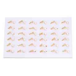 Открытое кольцо-манжета с натуральным жемчугом PEAR-N022-C07