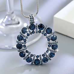 Ожерелья из сплава со стразами и кольцами для женщин FS-WG70ED3-01